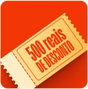 500 reais de desconto