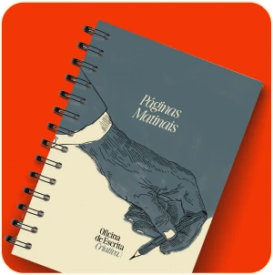 Caderno personalizado para as Páginas Matinais